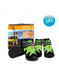 all for paws Outdoor Dog Shoes Green 2XL  - Image 1