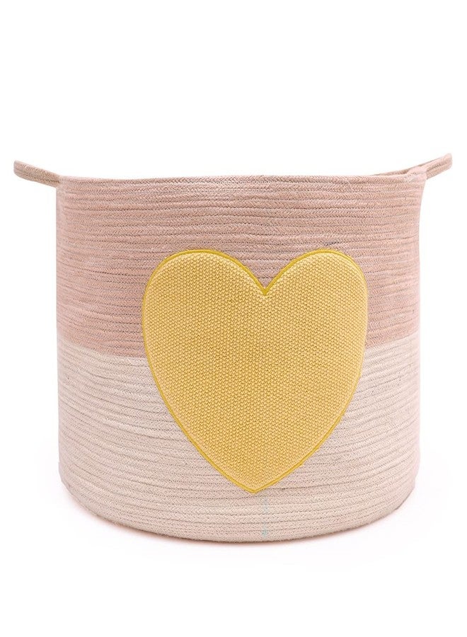 Mi Arcus Storage Basket for Kids Toys I Clothes I Books I Fruit Basket I Multipurpose Home Storage Basket for Modern Home (37 * 30cm) - Showering Love Collection - Image 1