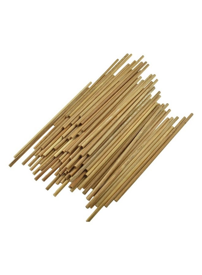 HAHIYO HAHIYO 6inches/15cm 80-Count Carbonized Bamboo Wood Lollipop Stick - Wood Cake Pop Stick Treat Stick Sucker Stick Candy Apple Stick for Lollipop Hard Candy Chocolate Christmas Children - Image 1