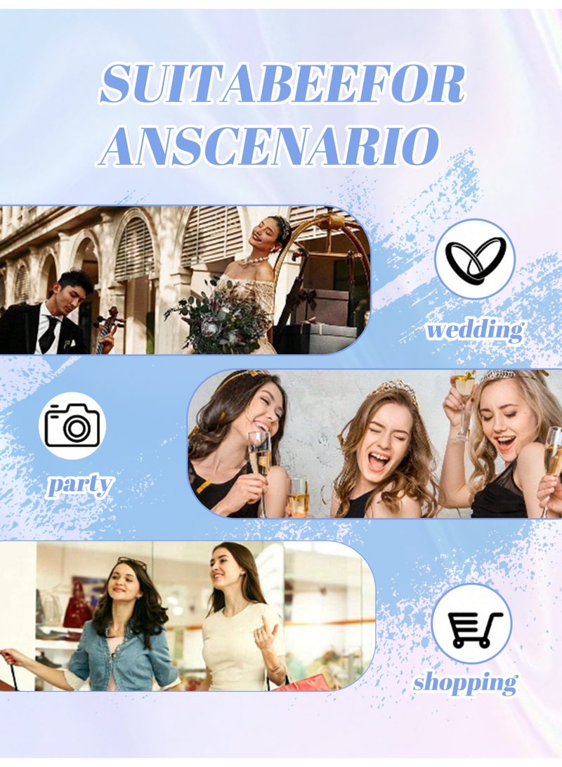 كمايو مجموعة وصلات رموش مكونة من 240 قطعة، مع غراء لاصق للرموش وملقط للرموش، رموش صناعية خفيفة وكثيفة، وصلات رموش فردية للاستخدام المنزلي للنساء. - Image 4