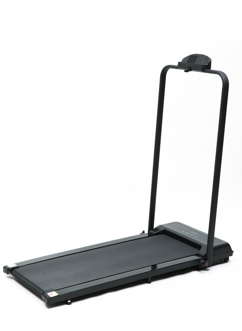 كروني جهاز مشي كهربائي للاستخدام المنزلي - وسادة مشي مدمجة قابلة للطي مع شاشة LED، جهاز تحكم عن بعد، خيار الميل، أقصى حمولة 100 كجم، نطاق سرعة 1-6 كم/ساعة، محرك تيار مستمر 0.65 حصان، مساحة جري 390 × 1030 مم، تطبيق بلوتوث اختياري، وضع المكتب ومقود الدراجة، خيار محمول غير كهربائي للمساحات الصغيرة، منخفض الضوضاء، سهل التخزين - Image 4