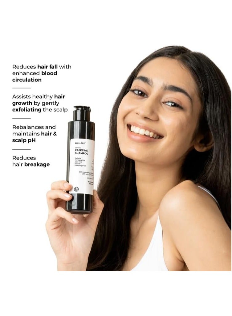BRILLARE CAFFEINE SHAMPOO 200ML - Image 4