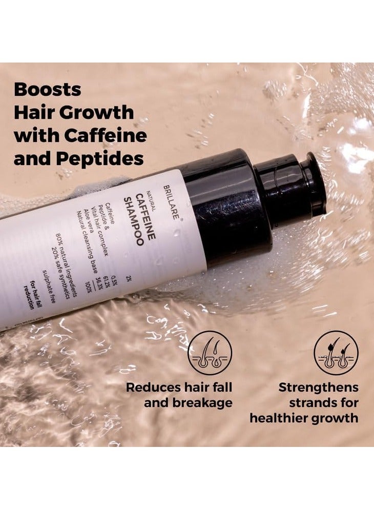 BRILLARE CAFFEINE SHAMPOO 200ML - Image 3
