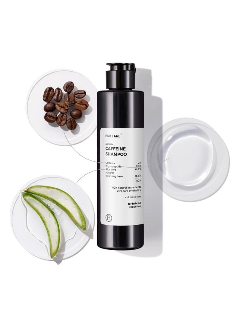 BRILLARE CAFFEINE SHAMPOO 200ML - Image 2