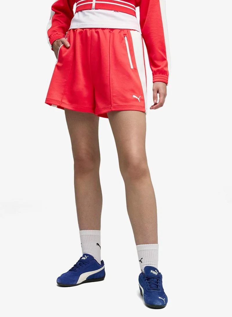 بوما شورتات مطوية بخصر مريح مقاس  بوصات