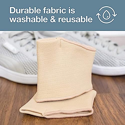 SWOPPLY Silicone Forefoot Pad for Pain Relief – Hallux Valgus Bunion Sleeve, Metatarsal Cushion, Ball of Foot Support for High Heels, Morton's Neuroma Relief, Bunion Corrector Toe Sleeve - Image 5