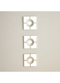 Home Box طقم مرايا بريكلين 3 قطع 25 x 1.5 x 25 سم  - Image 2