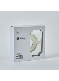 Home Box طقم مرايا بريكلين 3 قطع 25 x 1.5 x 25 سم  - Image 5