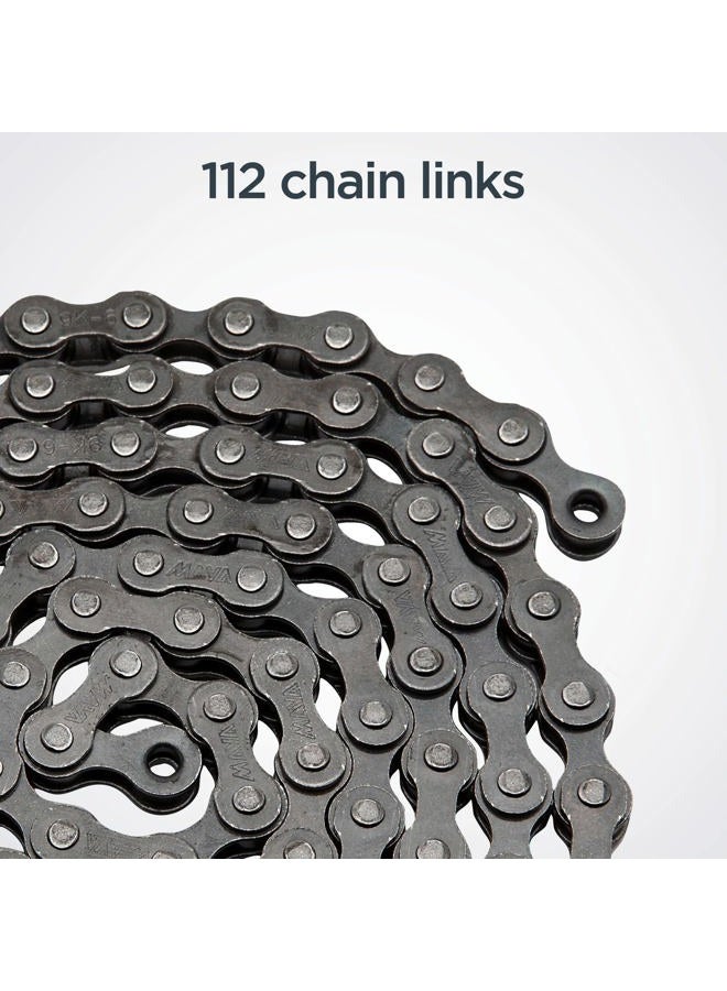 SCHWINN Bike Chain Fits Single Speed Bikes, 1/2 inch x 1/8 inch - Image 4