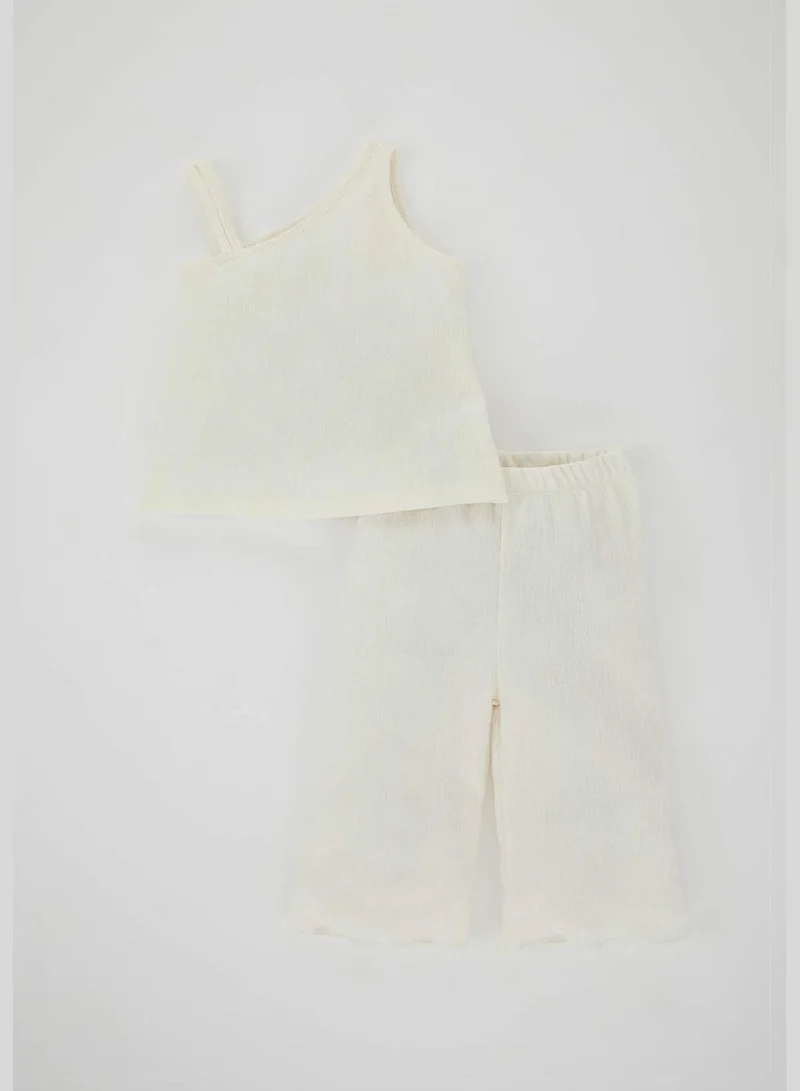 ديفاكتو 2 Pack BabyGirl Strappy Knitted Set