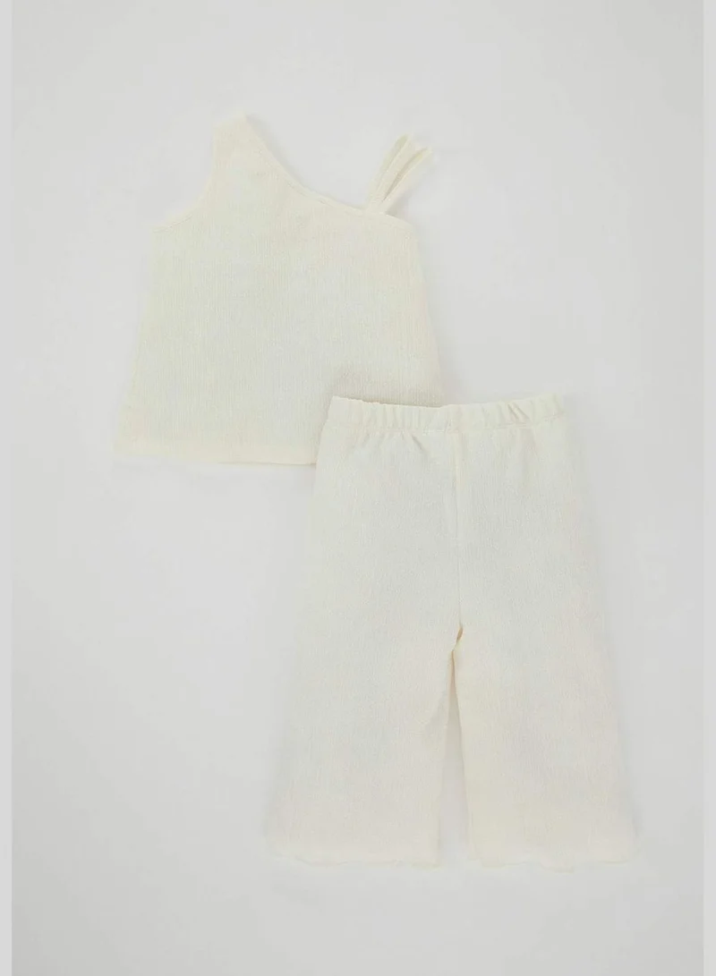 ديفاكتو 2 Pack BabyGirl Strappy Knitted Set