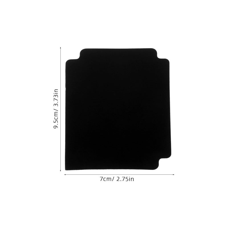 فواصل بطاقات تجارية مقاومة للماء من الـ PVC مع ألسنة، مقاس 5 × 3 بوصة (12.7 × 7.6 سم)، 10 قطع، فواصل بلاستيكية فهرسة لتنظيم ألبوم تخزين البطاقات. - Image 3