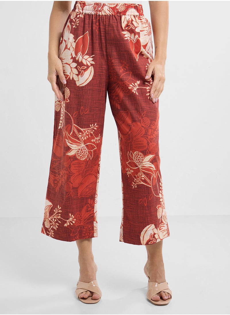 Biba Printed Kurta & Palazzo Set  - Image 4