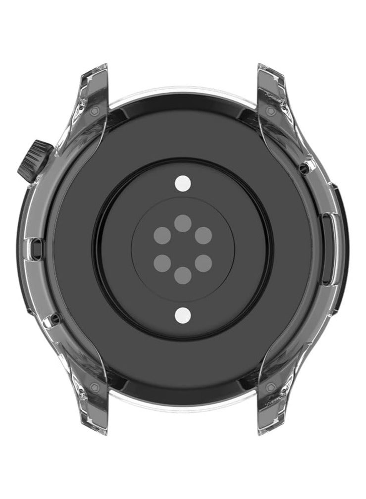 ELMO3EZZ Case Compatible with Amazfit GTR 4 / GTR4 Pro Case Watch Soft TPU Shockproof Cover Slim Guard Thin Bumper Shell Protector (Clear) - Image 3