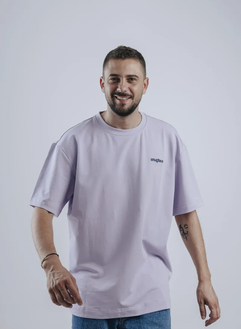 Snugface Snugface The Strap Oversized Tshirts, Purple, SF15-5PPL, Size-L
