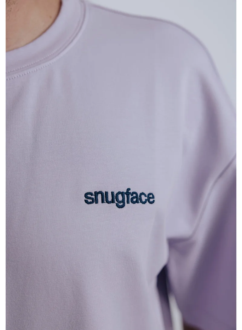 Snugface Snugface The Strap Oversized Tshirts, Purple, SF15-5PPL, Size-L