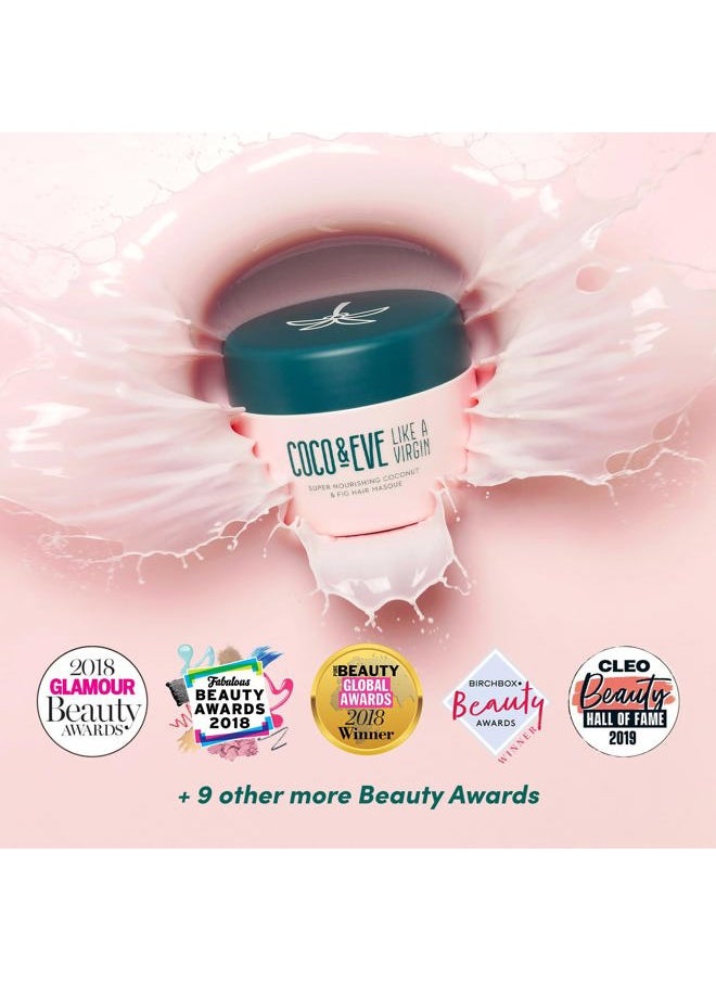 COCO & EVE Like a Virgin Hair Masque - Coconut & Fig Hair Mask for Dry Damaged hair with Shea Butter & Argan Oil for Hair Repair & Hydration | Deep Conditioning Mask Hair Treatment (212 ml)  - Image 2