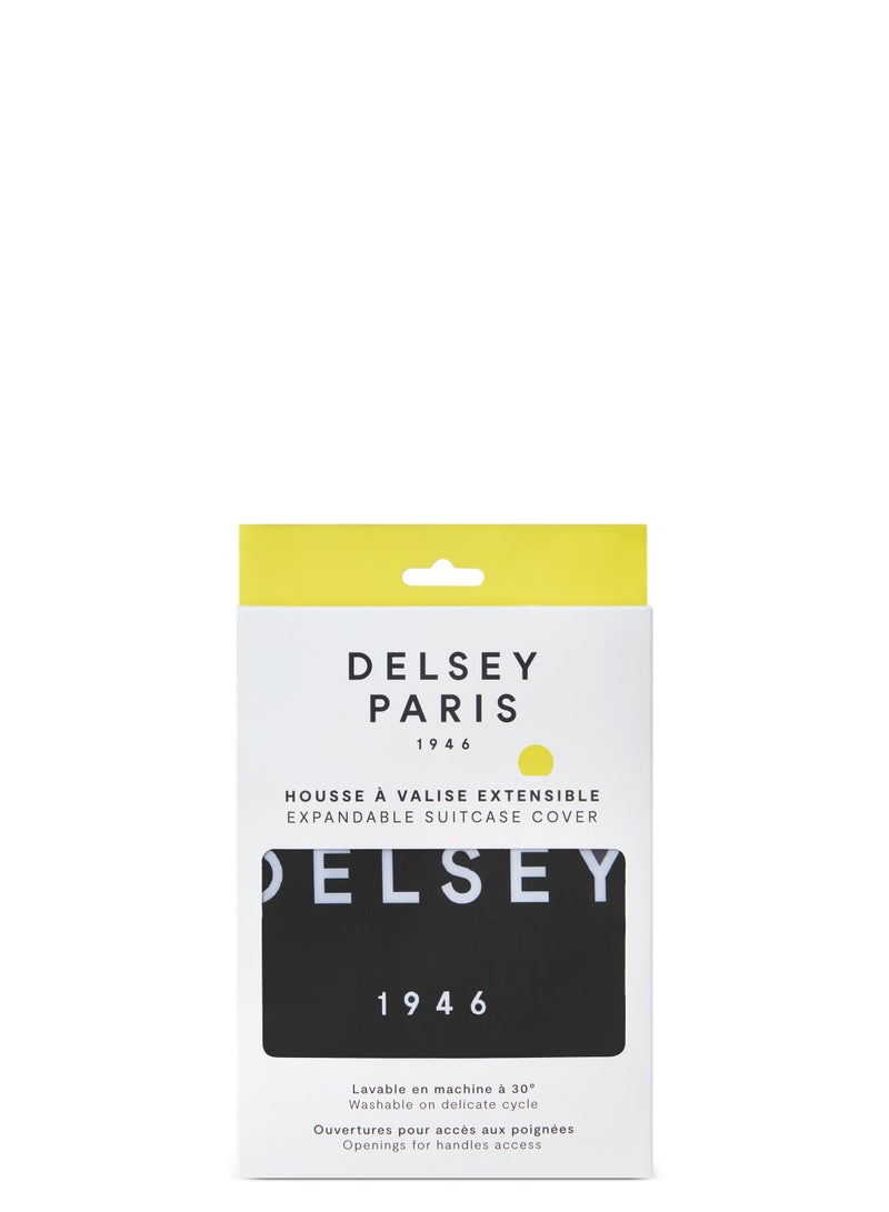 DELSEY Expandable Suitcase/Luggage cover M Black - Image 2