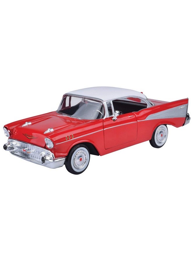 MOTORMAX موتورماكس 1:24 نموذج مصبوب 1957 شيفروليه بيل إير - الألوان قد تختلف - Image 4
