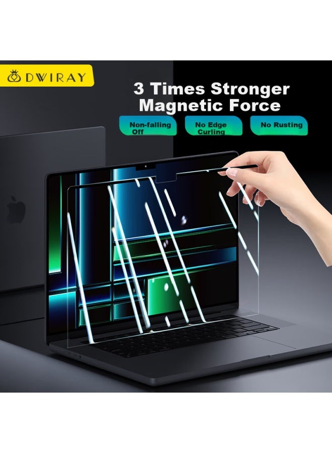 Diyi Workshop Daiyi Gongfang Tempered Glass Screen Protector For Apple Laptops, Full Coverage, Ultra-clear, Shatterproof, Anti-scratch Film For Macbook Pro 16, M1/m2/m3/m4 Max - Image 3