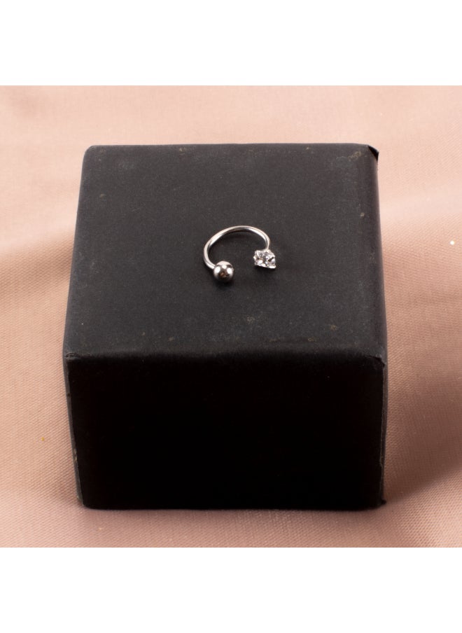 Generic Zirconic Silver Stainless Steel Piercing  - Image 2