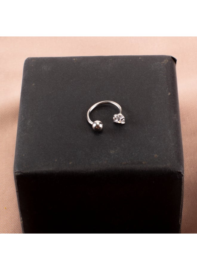 Generic Zirconic Silver Stainless Steel Piercing  - Image 1