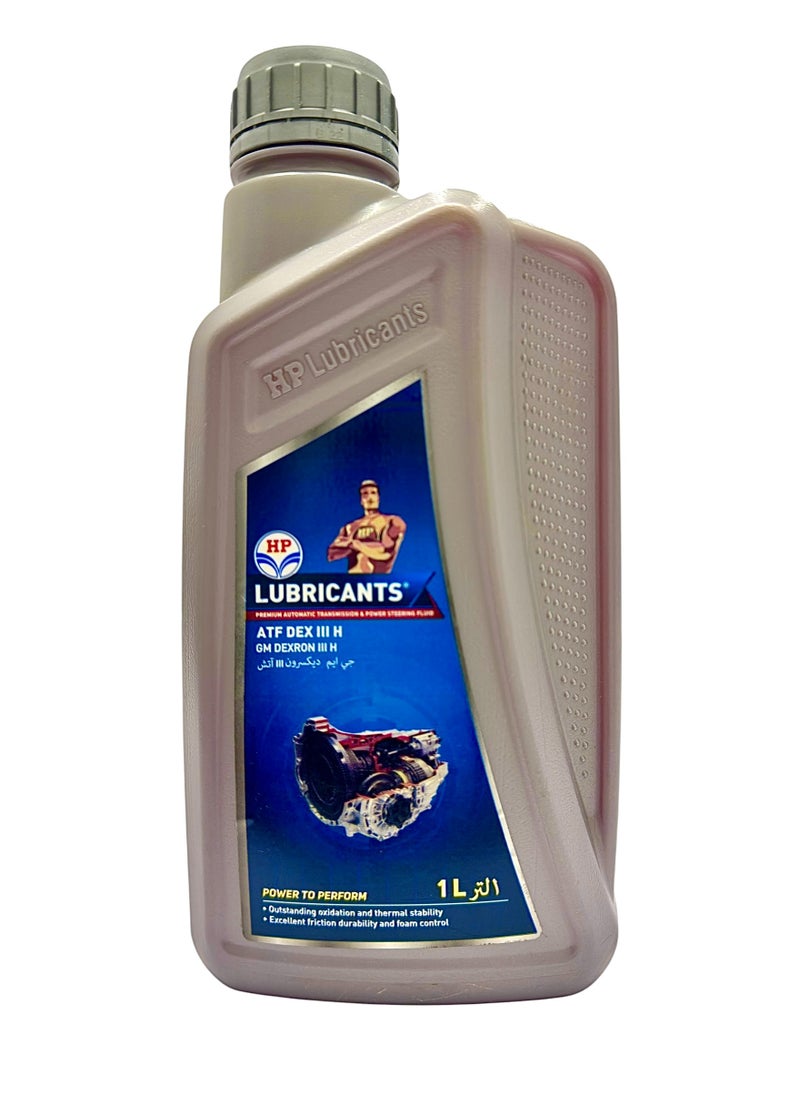 HPCL - ATF Type III (H)-1 Liter Plastic-HP ATF DEX III H - Image 1