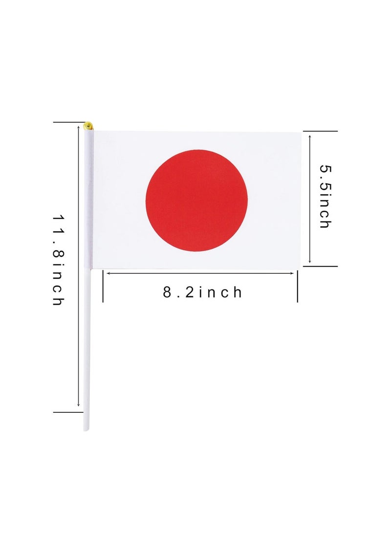 أعلام اليابان اليدوية الصغيرة لليوم الوطني، أعلام صغيرة محمولة باليد، هدايا تذكارية رائعة وأعلام هدايا الحفلات للأطفال والكبار، زينة أعلام البلاد، أحداث المهرجانات - pzsku/ZF711C74392BF30B2E4C6Z/45/_/1737615389/4fd5aaaa-606b-4a88-9f5b-9e9618ccaae9