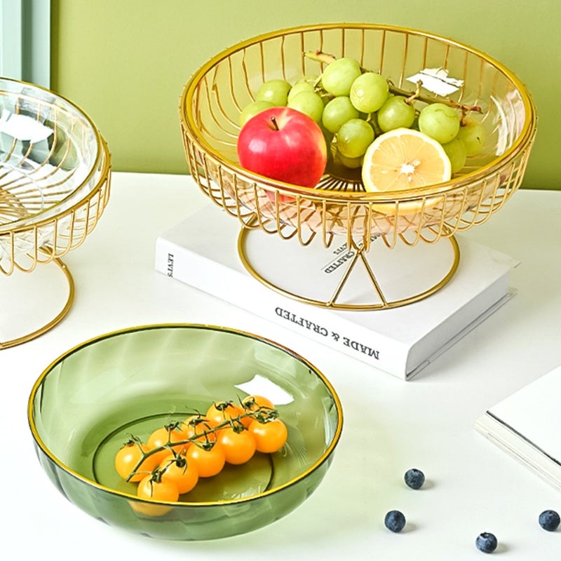 [Strict selection] Light luxury fruit plate, home living room tea table, high-end snack tray, snack tray, front desk, high-end candy tray - Image 4