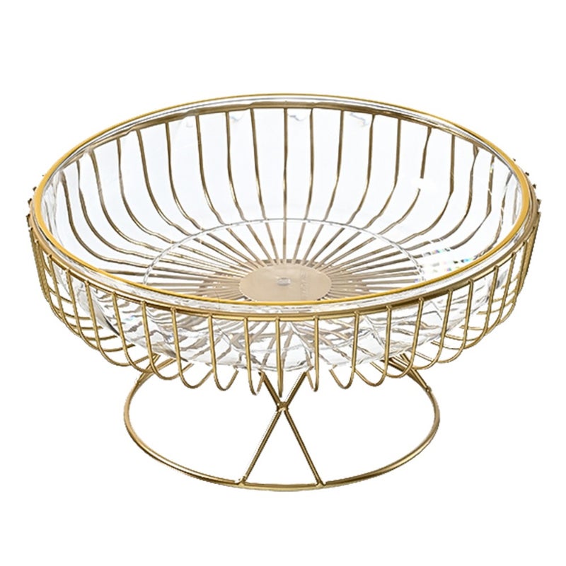 [Strict selection] Light luxury fruit plate, home living room tea table, high-end snack tray, snack tray, front desk, high-end candy tray - Image 5