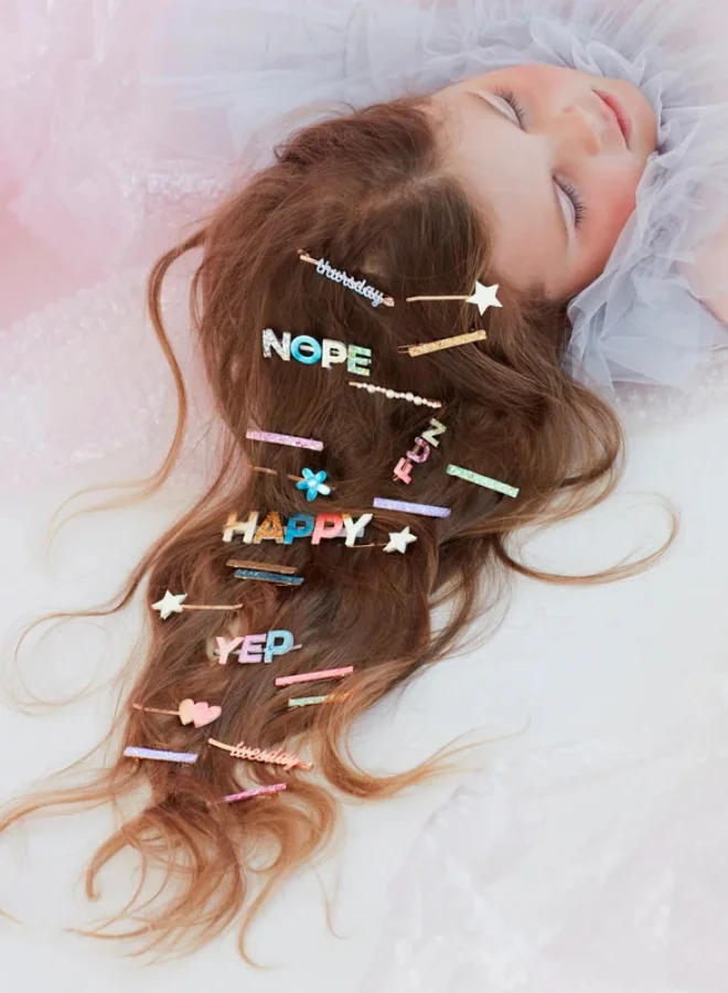 ميري ميري Enamel Week Day Hair Slides