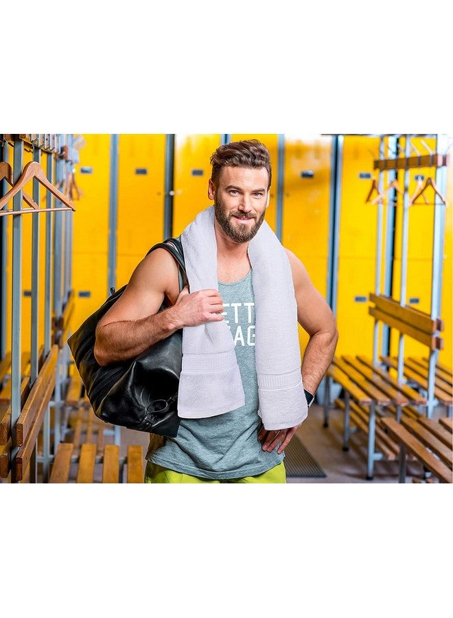 Kuber Industries 400 GSM Cotton Bath Towel | Super Absorbent Towel | Bath Towel for Men and Women | Lightweight & Odour Free | Pack of 1 I White - Image 2