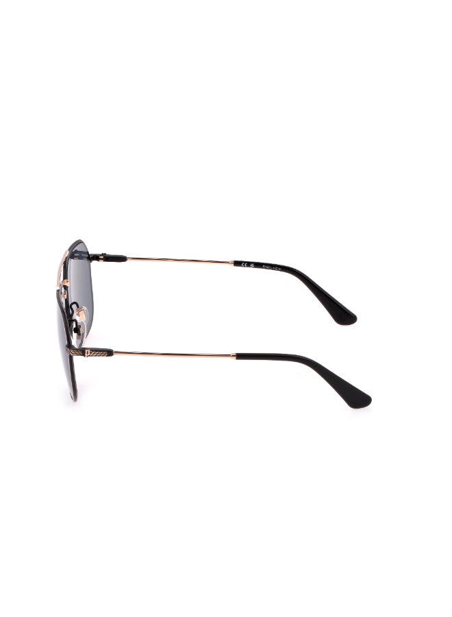 POLICE Full Rim GEOMETRIC Sunglasses SPLF6457300B - Image 3