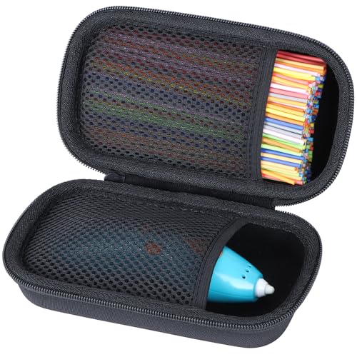 Lebakort Storage Case Compatible with 3Doodler Start+ Essentials/Start Essentials 3D Printing Pen Set (Black Case) - Image 2
