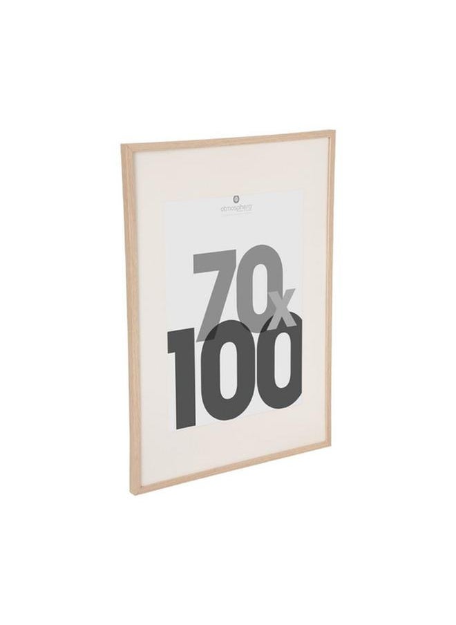atmosphera Eva Wall Mounted Decorative Easy-Hanging Photo Frame Natural 70 x 100cm 121163C  - Image 2