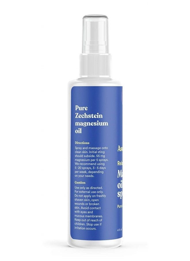 Asutra - Topical Magnesium Chloride Oil Spray, 4 fl oz - Image 1