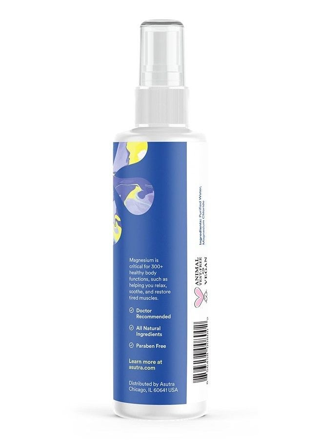 Asutra - Topical Magnesium Chloride Oil Spray, 4 fl oz - Image 1