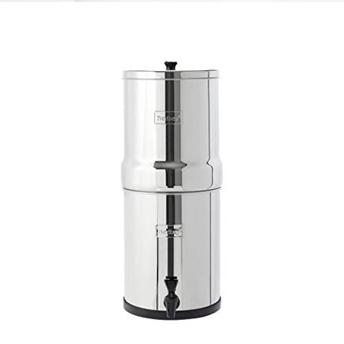 Berkey Travel Berkey Gravity-Fed Water Filter with 2 Black Berkey Elements–Enjoy Potable Water While Camping, RVing, Off-Grid, Emergencies, Every Day at Home - Image 1