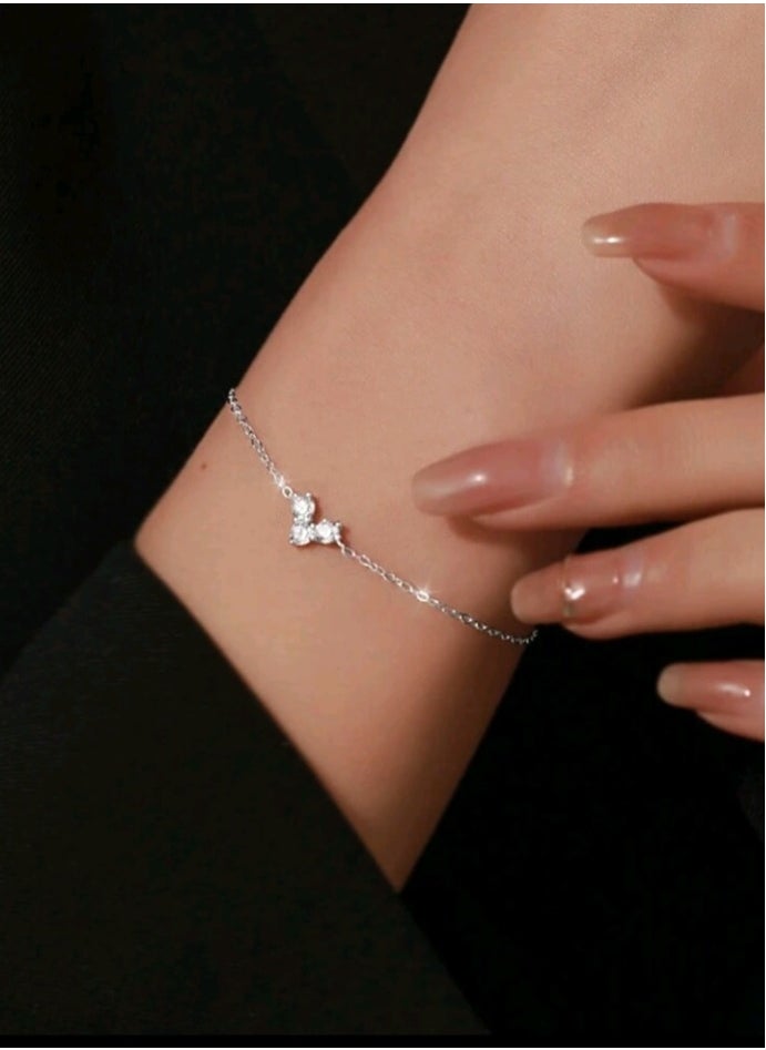 Jewelry For Life - Pure 925 Sterling Silver Bracelet For Women - Image 1