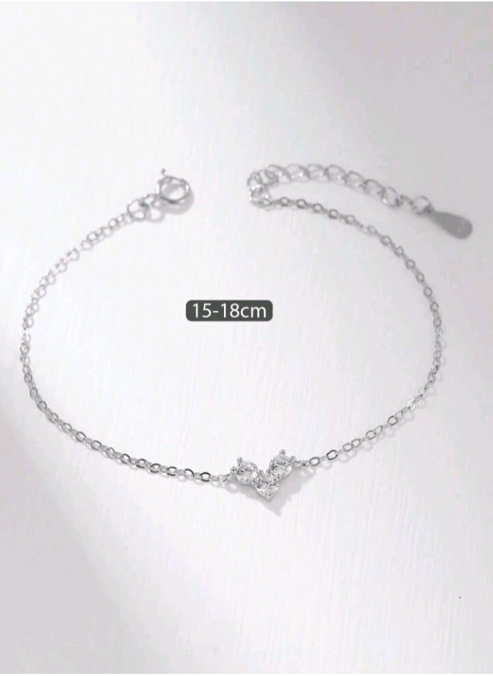 Jewelry For Life - Pure 925 Sterling Silver Bracelet For Women - Image 1