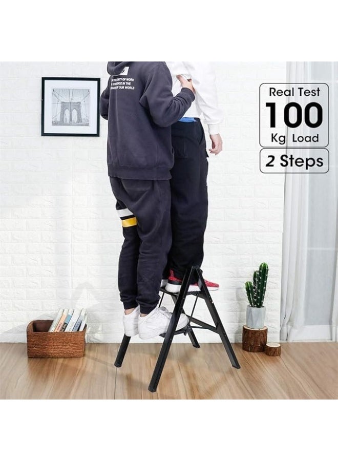 Two-Step Home Ladder - Durable and Safe Design with Non-Slip Base - Image 5