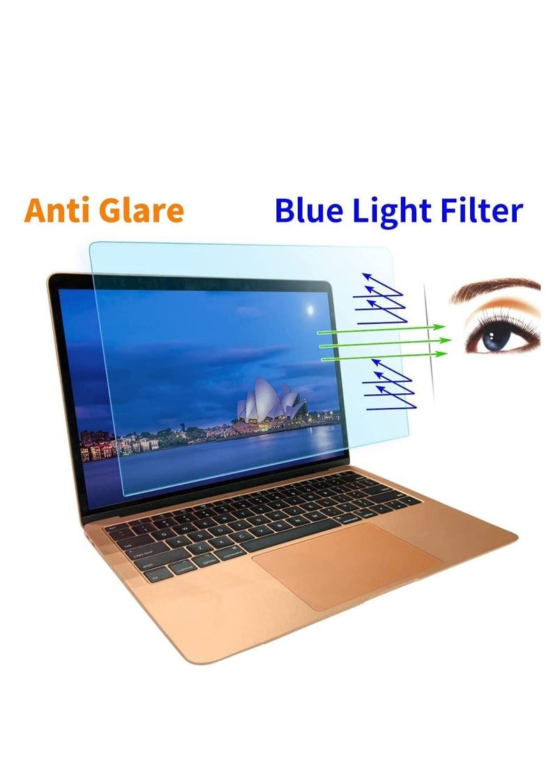 Generic - 1Pack Screen Protector Anti-Glare Blue Light Filter for 2016-2022 MacBook Pro Touch Bar 13" M1 M2 A2338 A2251 A2289 A2159 A1706 A1708 A1989 & MacBook Air 13 A2337 M1 A2179 A1932 - Image 1