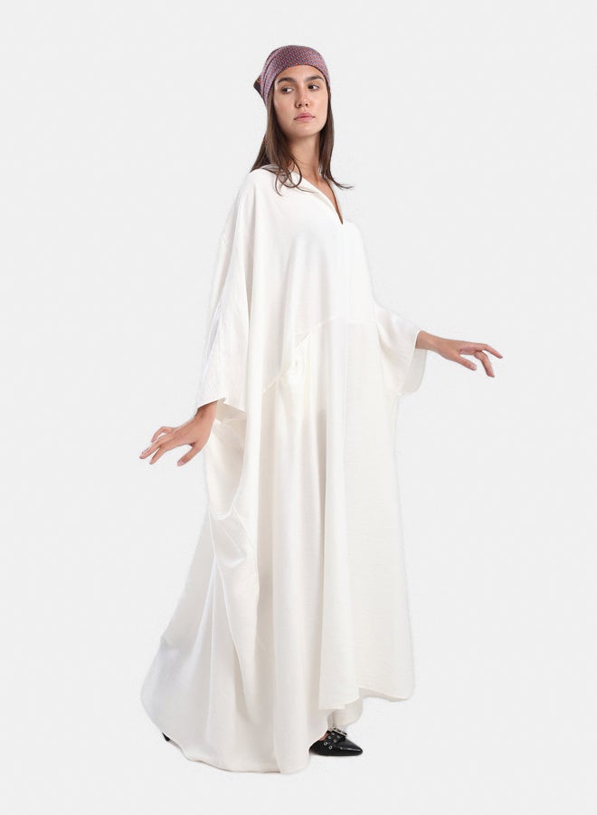 Carina One Size Abaya with 2 Pockets - Image 2