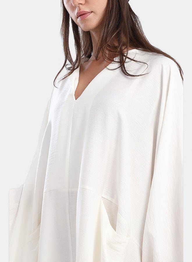 Carina One Size Abaya with 2 Pockets - Image 4