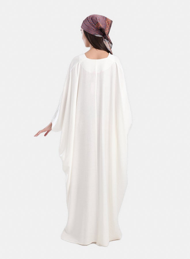 Carina One Size Abaya with 2 Pockets - Image 3