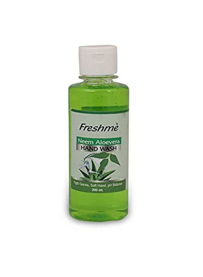 FRESHME NEEM ALOE-VERA HAND WASH (GREEN) 200ML (Pack of 4) - Image 2