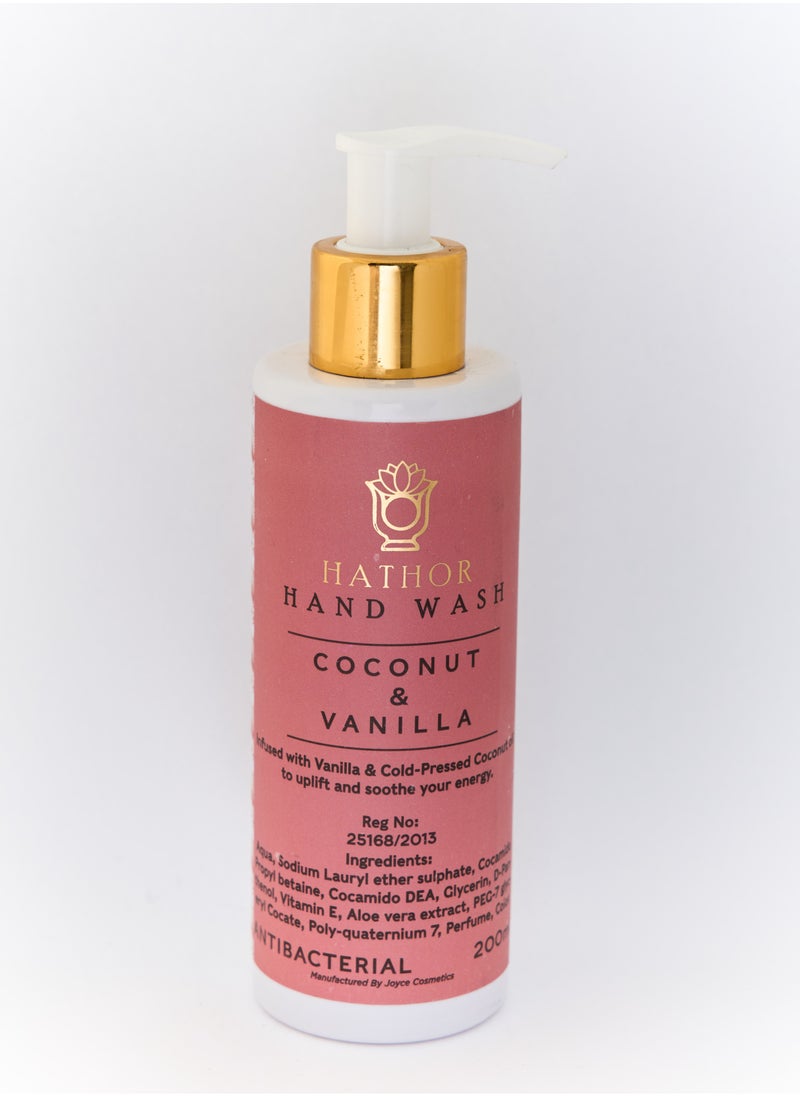 HATHOR - Hand wash infused with Coconut & Vanilla - Image 1