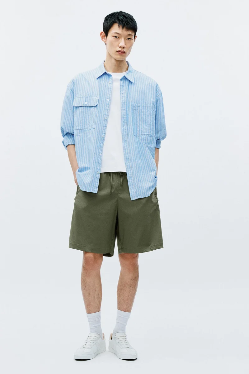 H&M Loose Fit Nylon shorts