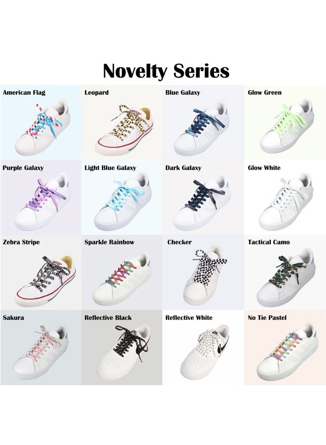 5Chaos Vibrant Shoelaces for Fun, Cool Design with Metal Aglets 1 Pair, Checkered, 31" (80CM) - Image 4