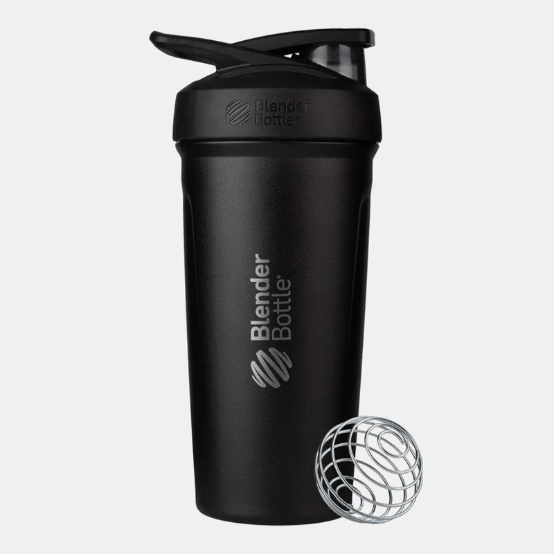 Blender Bottle Strada Stainless Steel Flip Shaker Bottle (710ml)